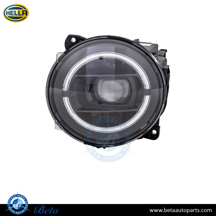 Left Side Headlamp Dynamic LED Black for Mercedes G-Class W463 2018-up models, Part Number 4639067101 Left Side Headlamp Dynamic LED Black for Mercedes G-Class W463 2018-up models, Part Number 4639067101